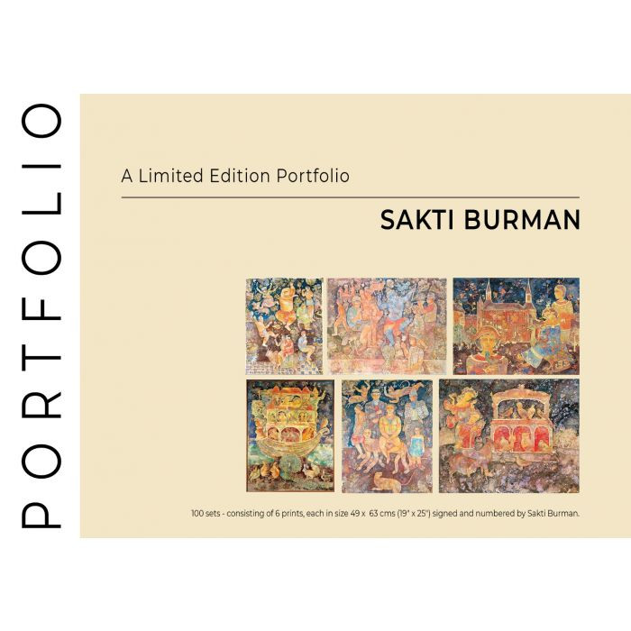 Sakti Burman : Limited Edition Portfolio of 6 Prints